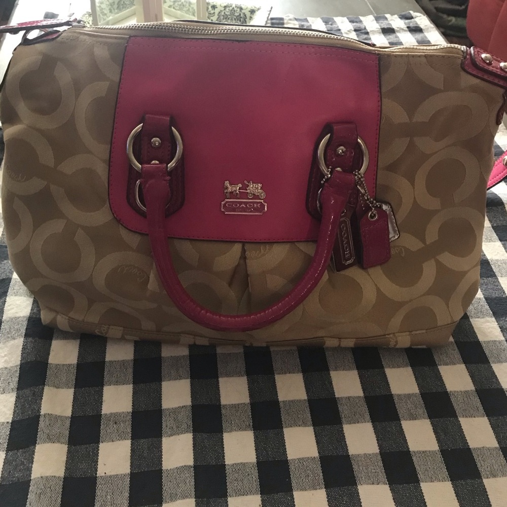 Coach purse used one time.